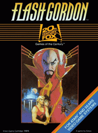 Flash Gordon Atari 2600 US box art